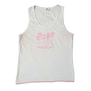 Universal Studios Y2K Betty Boop Sealed with a Kiss Tank Top Womens Large AS IS